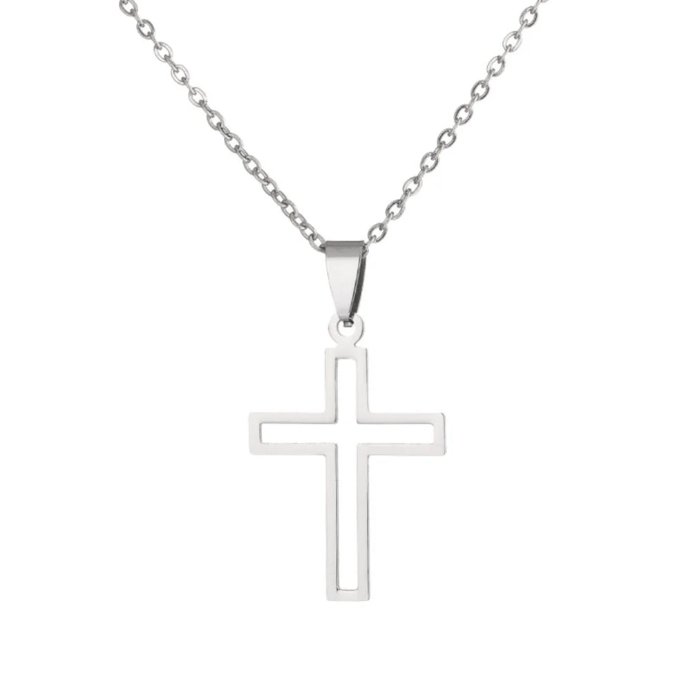 Men's Elegant Cross Necklace